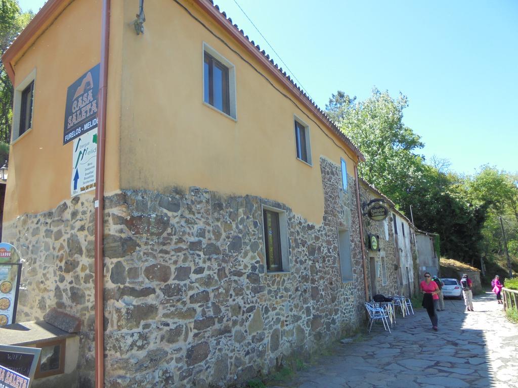 Casa Saleta Pensionat Melide Eksteriør billede